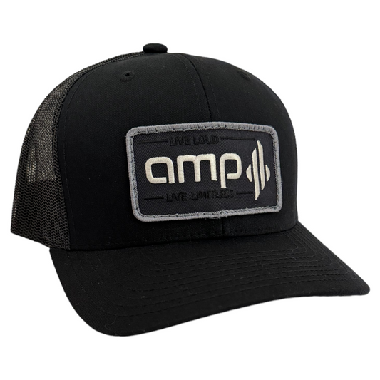 Intrepid Snapback Hat  (Blk/Blk)